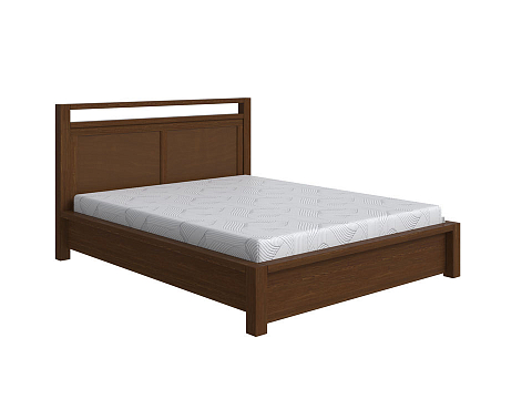 Двуспальная кровать Fiord с подъемным механизмом - Кровать из массива с подъемным механизмом
